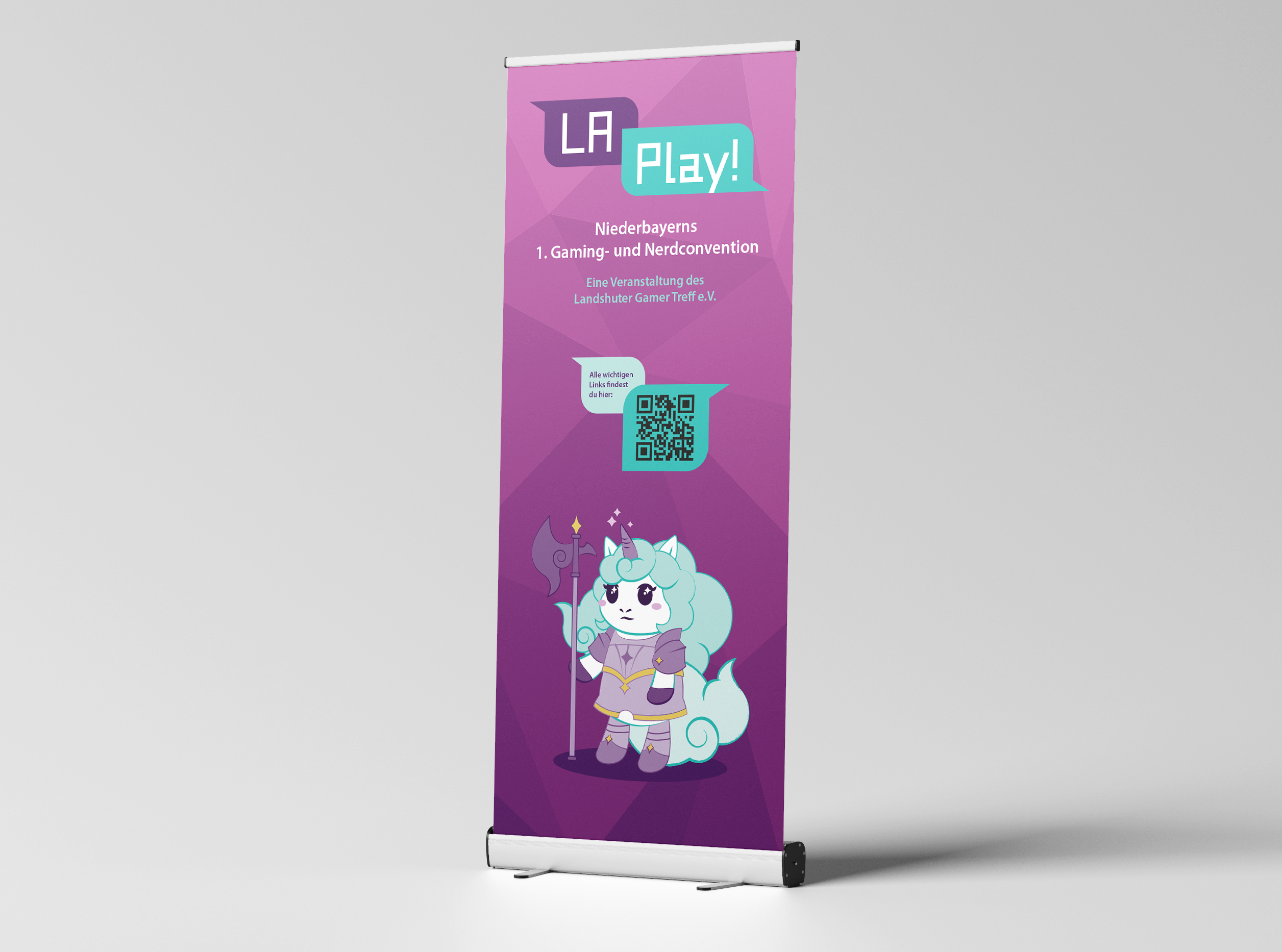 LA Play! Rollup LuminA lila