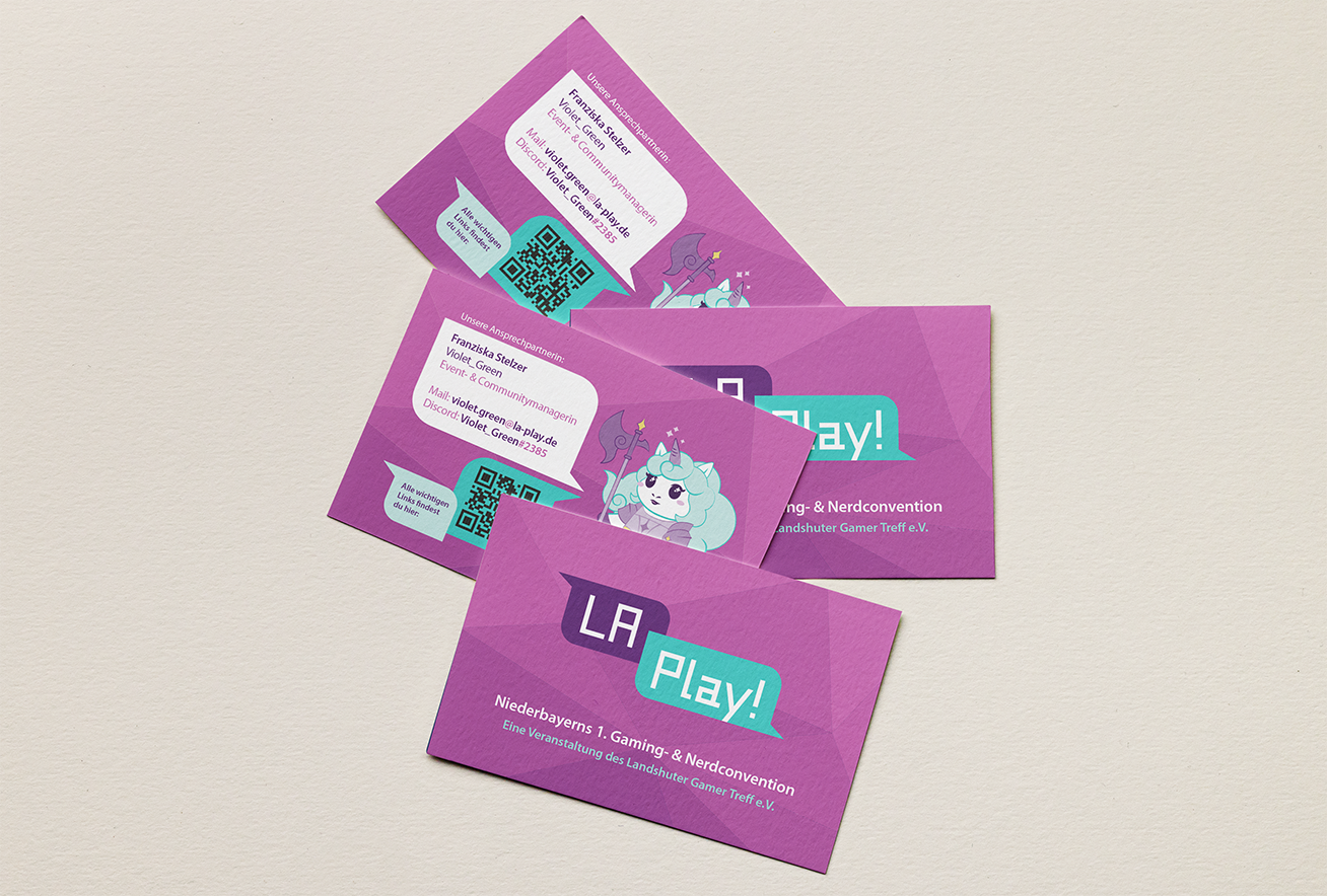 LA Play! Visitenkarten